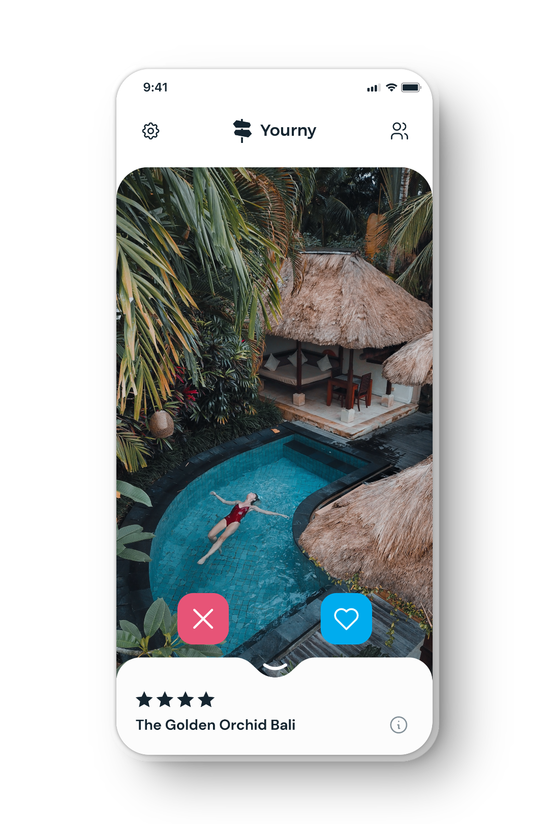 Yourny App Mockup